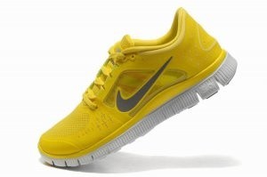 Nike Free 5.0 V4 Mens Shoes Yellow - Click Image to Close